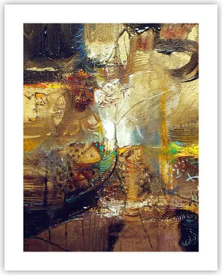 Produktbild von Poster - Poster ohne Rahmen - Abstraktion modern - 40x50 cm - Wand Bild - Wanddeko - Wandbilder - Kunstposter - Wandposter - Bilder - Kunstdruck - Wanddekoration - Wandbild - P2XPA40x50-3483