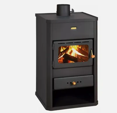 Obrázek produktu pro PRITY S1, Volně stojící kamna na dřevo s prosklením, 10,4 kW, Třída A, Ø 130 mm