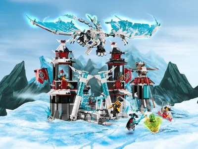 Produktbild von LEGO NINJAGO Festung im ewigen Eis - 70678, Bausatz, 9 Jahr(e), 1218 Stück(e), 1,72 kg