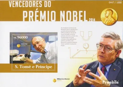 Produktbild von Briefmarken Sao Tome e Principe 2015 Mi Block 1108 (kompl. Ausgabe) postfrisch Nobelpreis