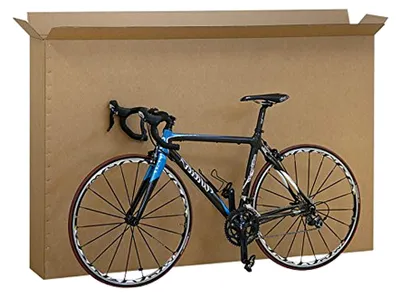 Produktbild von Fahrradversandbox aus stabiler Doppelwellpappe