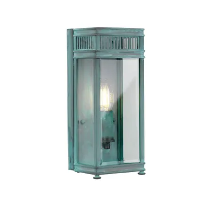 Produktbild von Holborn Outdoor Wandleuchte Grünspan  Elstead Lighting HL7-S-VDG