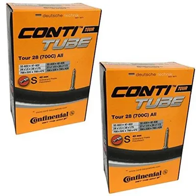 Productafbeelding van Tourfiets 28 inch binnenbanden met Presta ventiel - 700 x 32-47c (set van twee)