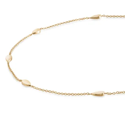 Produktbild von Boccia Damen Collier 08026-02 Titan goldplattiert