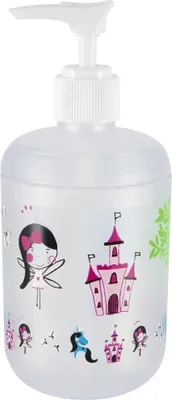 Produktbild von Spirella Seifenspender "Fairy" für Kinder Pumpseifenspender unzerbrechlich 250ml