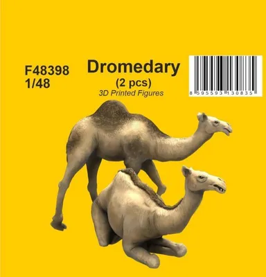 Productafbeelding van CMK F48398 - 1/48 - Dromedaris (2 stuks) - Nieuw