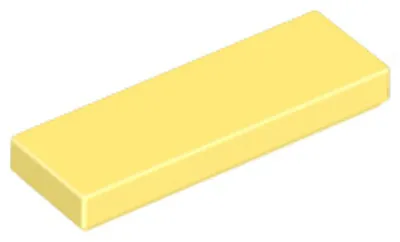 Produktbild von 50 Stück LEGO, Teil Nr. 63864 in Helles Hellgelb