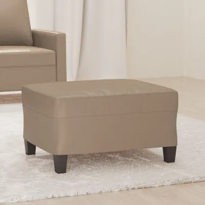 Produktbild von "im Angebot" Fußhocker Cappuccino-Braun 70x55x41 cm Kunstleder - Fußhocker CC15829
