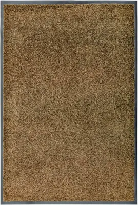 Produktbild von Fußmatte Waschbar Braun 60x90 cm