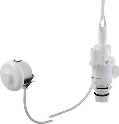 Produktbild von Alcadrain MPO10 Manuelle pneumatische Fernauslösung, Weiß, für Wandeinbau