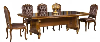 Produktbild von Besprechungstisch Garnitur Esszimmer Büro Sessel Einrichtung Komplett Set