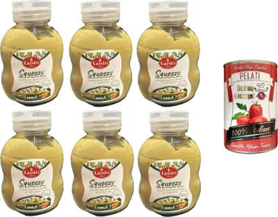 Produktbild von ETNA Topping mit Pistazienaufstrich 6x200gr + Italian Gourmet Pelati 400g