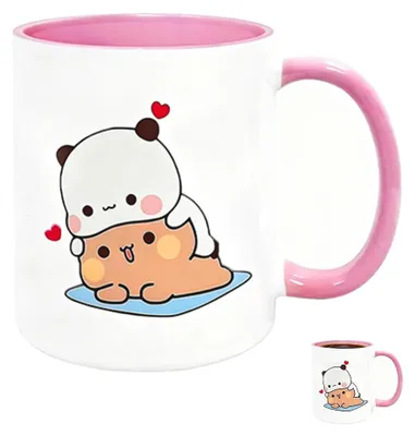Keramikbecher 330 ml, lustiges Motiv, für Kaffee & Tee