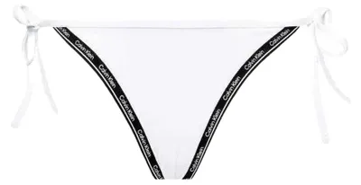 Produktbild von Calvin Klein - Bikinihöschen für Damen, Seitlich gebunden NA487 (L) (Weiß)