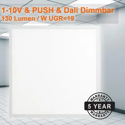 Produktbild von LED Aufputz Panel 62x62 38W (W) Weiß UGR19 dimmbar 1-10V&Dali