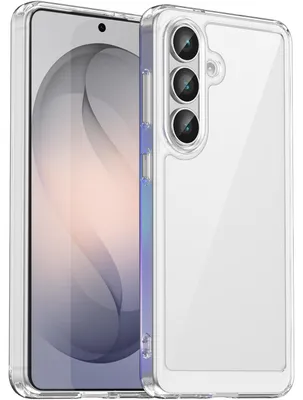 Image de Coque pour Samsung Galaxy S26, dos transparent Coque de protection en silicone TPU résistante aux chocs Transparente
