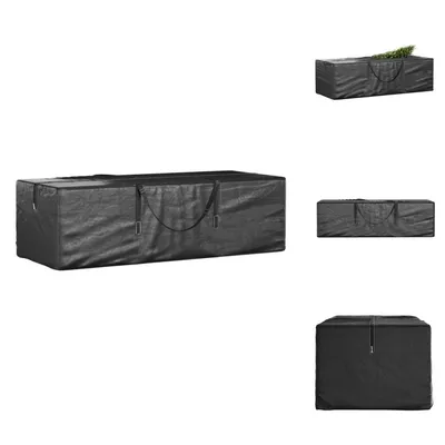 Obrázek produktu pro vidaXL Pytel na vánoční stromek černý 135x40x55 cm polyethylen - Ochranné obaly na zahradní nábytek