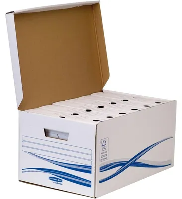 Produktbild von Fellowes 4460502, Papier, Weiß, A4, 260 x 526 x 350 mm, 10 Stück(e)