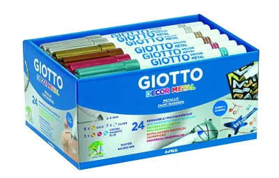 Produktbild von Giotto 5245 00 Decor Fasermaler, 17 x 11,5 x 8,5 cm