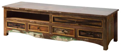 Produktbild von MASSIVMOEBEL24.DE TV-Board Altholz 180x55x50 mehrfarbig lackiert NATURE OF SPIRIT #133