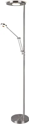 Zdjęcie produktu dla Lampa stojąca LED BARRIE srebrny Trio 424210307
