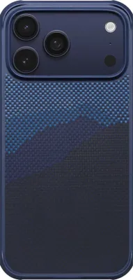 Image de Pitaka ProGuard Coque iPhone 17 Pro Max – Compatible avec MagSafe – Résistant aux impacts (test de chute MIL-STD-810H) – Fabriqué en fibre d'aramide légère et durable - Bleu