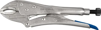 Produktbild von SW-Stahl Feststellzange 41502SB 250mm 23mm Chrom-Vanadium-Stahl Blisterpack 0,519kg 488g