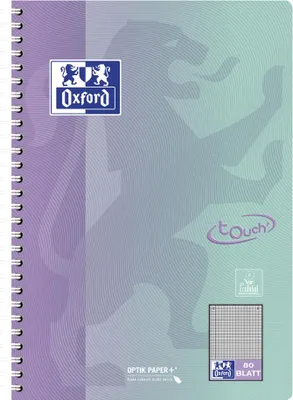 Obrázok produktu pre Oxford 400206956 Oxford Collegeblock TOUCH, B5, bodkovaný, pastelové farby