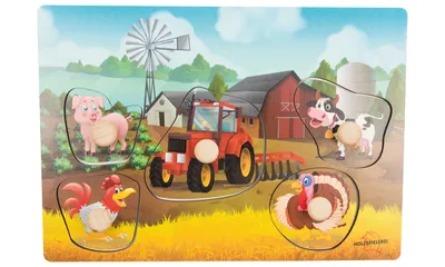 Produktbild von Greifpuzzle Bauernhof