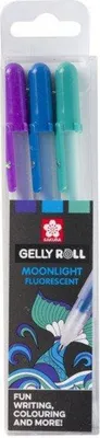 Image de Sakura Moonlight Set 3 stylos gel Ocean