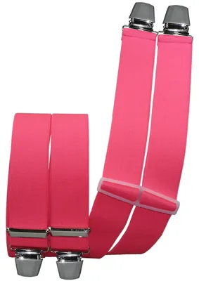 Produktbild von Hosenträger mit 4 extra starken  Clips uni Farben