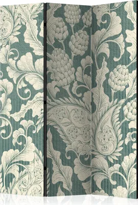 Zdjęcie produktu dla Parawan jednostronny Orient 135x172 cm 3-częściowy czarny