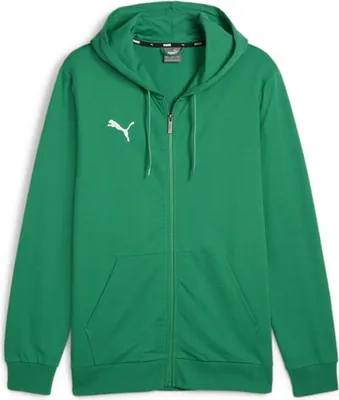 Immagine prodotto di Puma Teamgoal Felpa con cappuccio e zip integrale per bambini - Verde