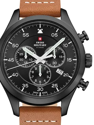 Produktbild von Swiss Military SM34076.08 Chronograph Herrenuhr 43mm 10ATM