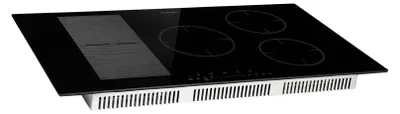 Zdjęcie produktu dla Klarstein Delicatessa 90 Hybrid, płyta indukcyjna, do zabudowy, 7400 W, 5 stref, czarna