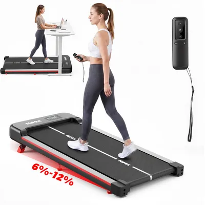 Produktbild von Walking Pad für Zuhause mit 12% Steigung ,1-6 km/h ,bis 100 kg