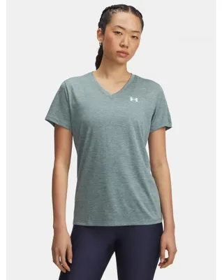 Zdjęcie produktu dla Damska koszulka UNDER ARMOUR TECH SSV- TWIST 1384227-587 NIEBIESKI rozmiar: S