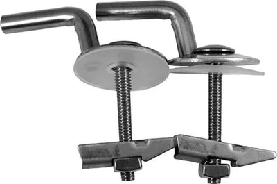 Produktbild von DURAVIT 0061751000 Scharnier-Set für WC-Sitz ohne