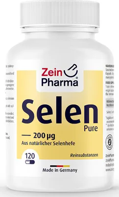 Produktbild von Zein Pharma - Selen, 200mcg, 120 Kapseln