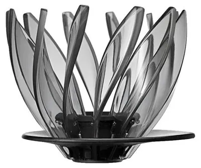 Produktbild von Hario V60 Suiren Tropfer – Transparent Schwarz