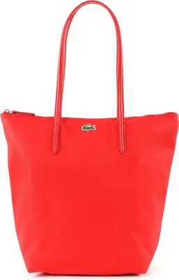 Produktbild von LACOSTE Schultertasche L.12.12 Concept Vertical Shopping Bag High Risk Red rot
