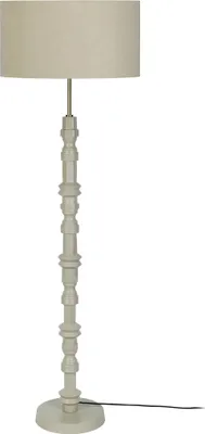 Produktbild von Stehlampe Totem Beige | Skulpturales Design von Zuiver