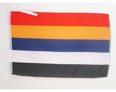 Historische Flagge Republik China 1912-1928, 45x30 cm, Polyester