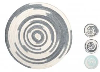 Immagine prodotto di H&H set 6 tovagliette tonde assortite cm 38