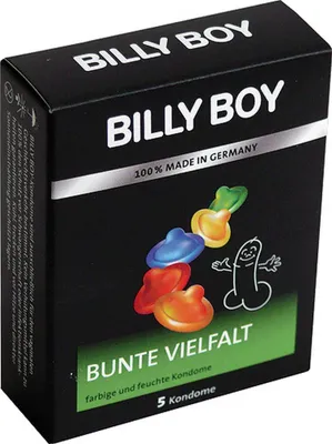 Produktbild von Billy Boy Bunte Vielfalt Farbig 5 Kondome