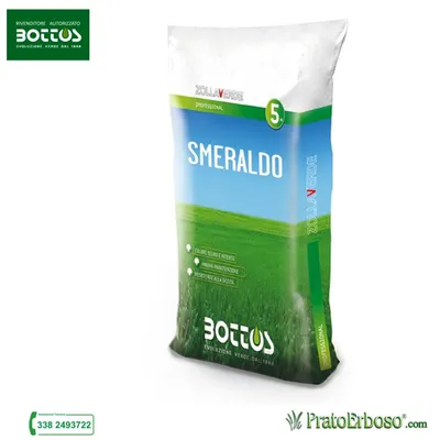 Obrázek produktu pro Smaragdově zelená - 5 kg profesionálního travního osiva Bottos