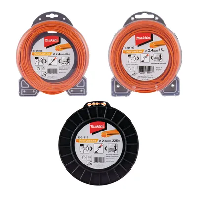 Image de Fil de coupe Makita Four Leaf 2,4mm, longueur:30m