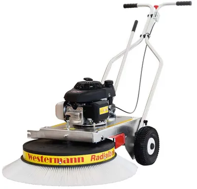 Produktbild von Radialbesen WR870 Benzinmotor 2.500m²/h 87cm breit 18cm Bürstentopf Kehrmaschine