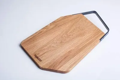 Image de Planche à découper en bois PORKERT INVI, 40 x 24 x 1,5 cm