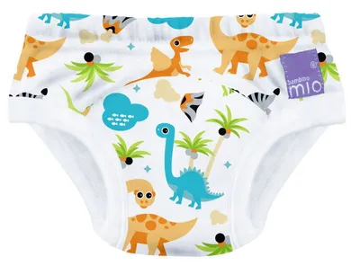 Zdjęcie produktu dla BambinoMio Majtki do nauki korzystania z nocnika 2-3y Dino